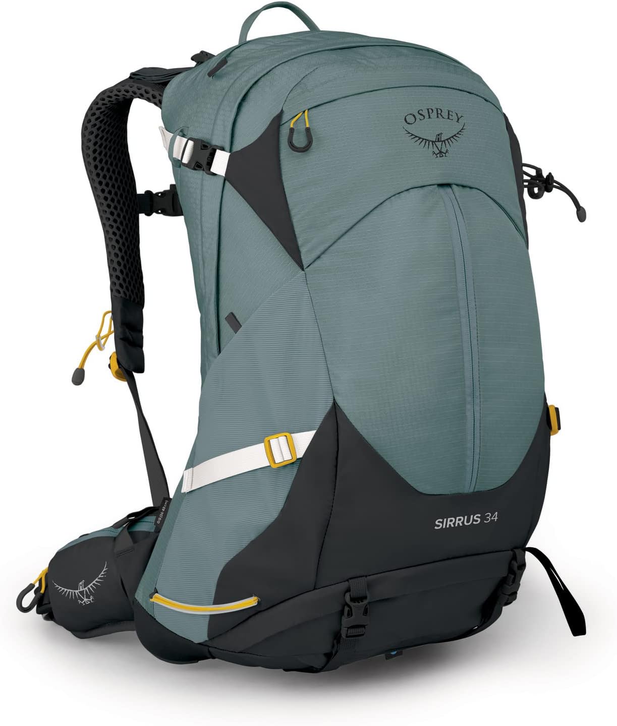 Osprey Sirrus 24L Womens Hiking Backpack Tunnel Vision GreySucculent Green