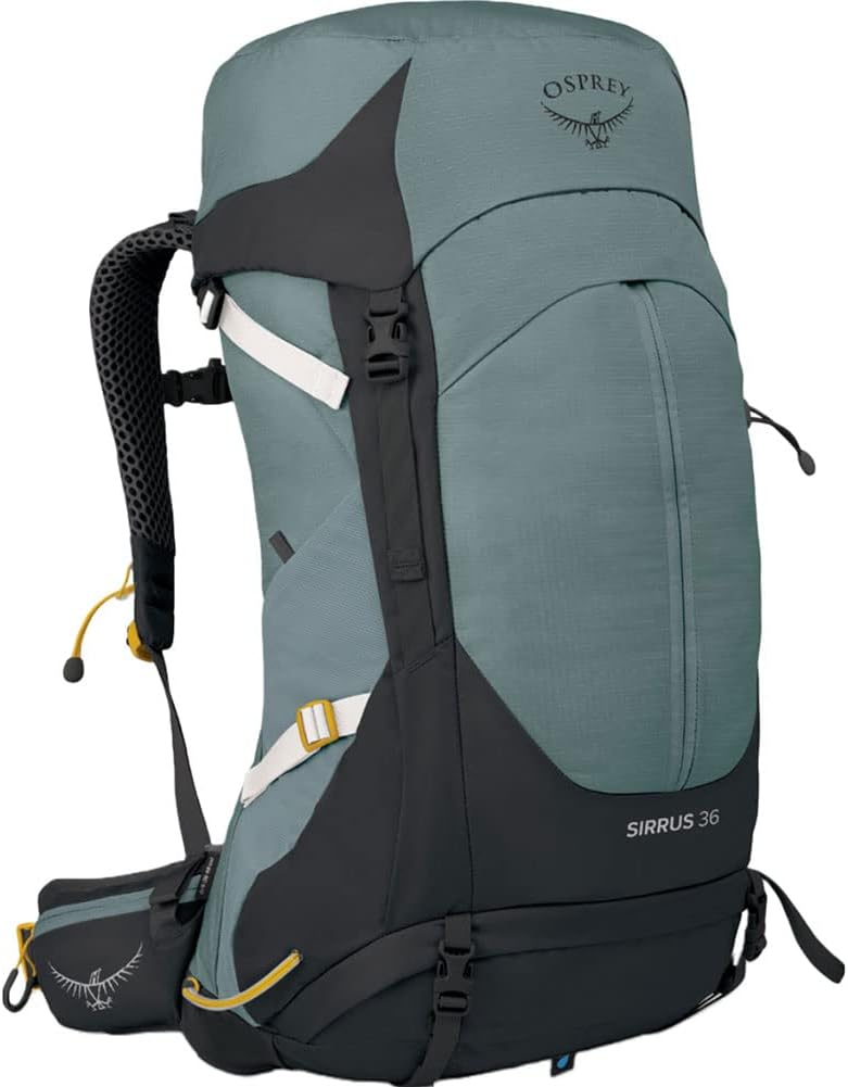 Osprey Sirrus 24L Womens Hiking Backpack Tunnel Vision GreySucculent Green