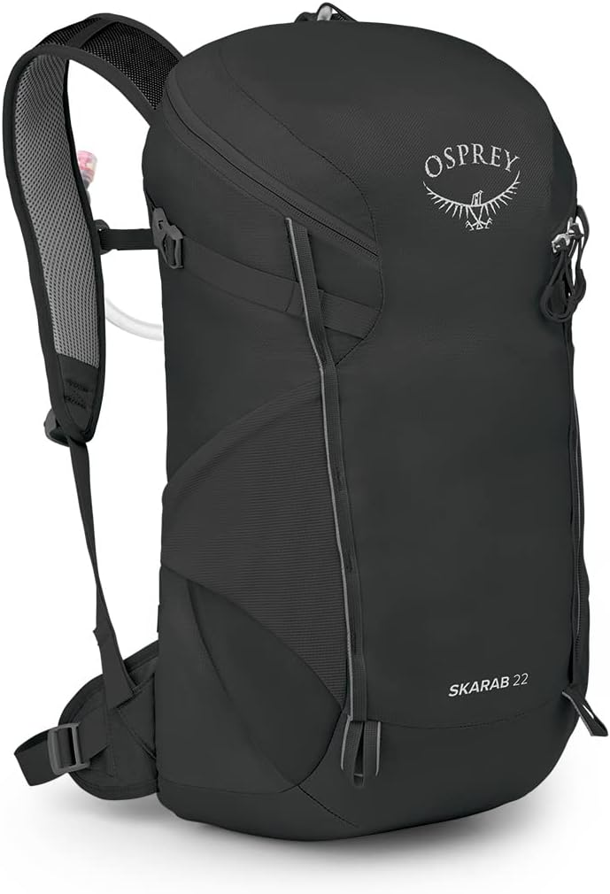 Osprey Skarab Mens Hiking Backpack with Hydraulics ReservoirBlack