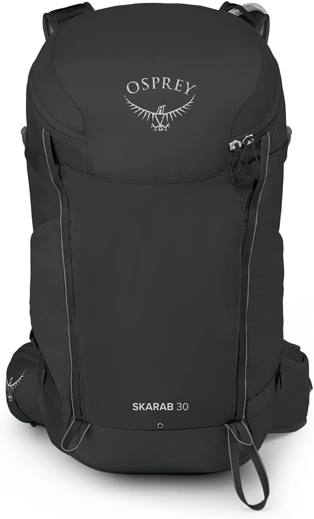 Osprey Skarab Mens Hiking Backpack with Hydraulics ReservoirBlack