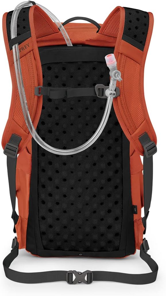Osprey Skarab Mens Hiking Backpack with Hydraulics ReservoirFirestarter Orange