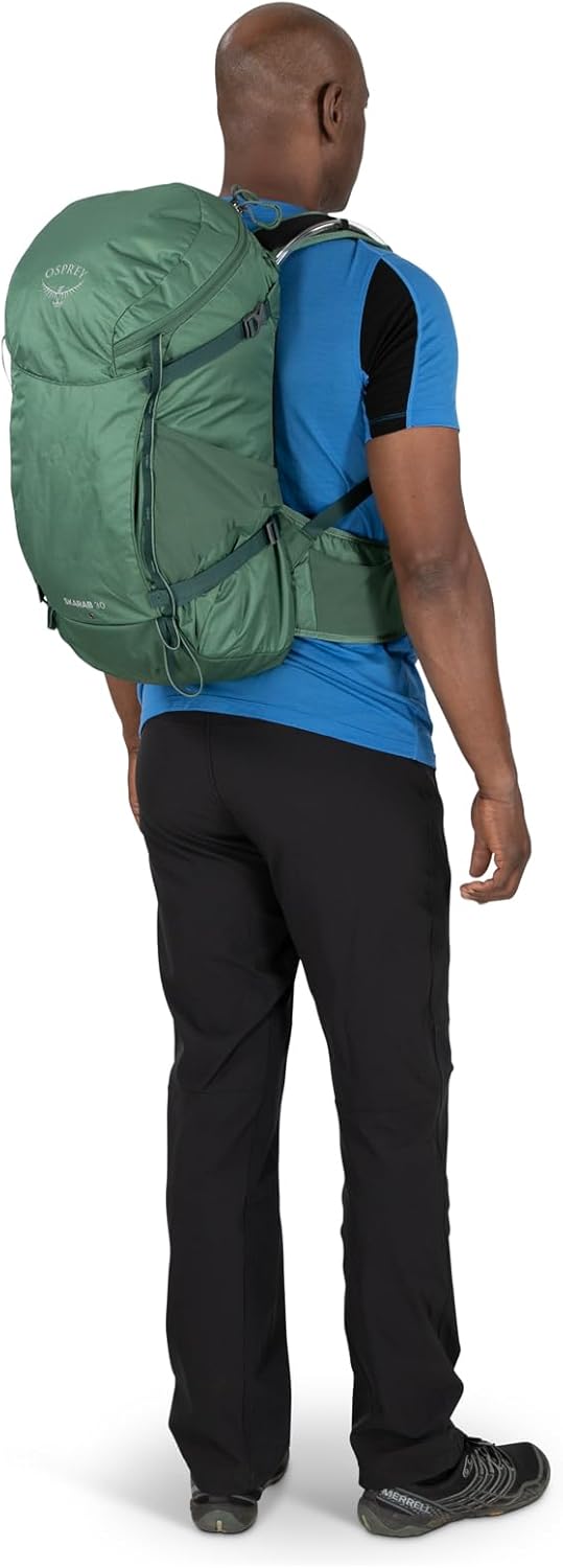 Osprey Skarab Mens Hiking Backpack with Hydraulics ReservoirFirestarter Orange