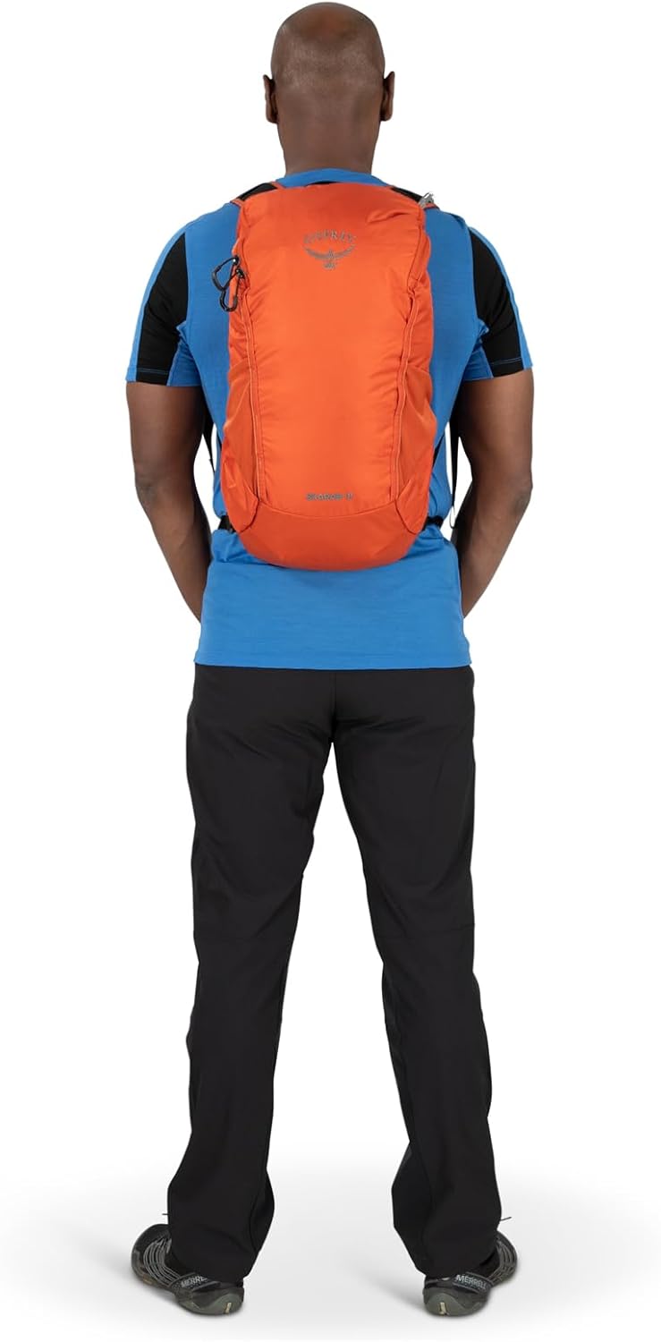 Osprey Skarab Mens Hiking Backpack with Hydraulics ReservoirFirestarter Orange