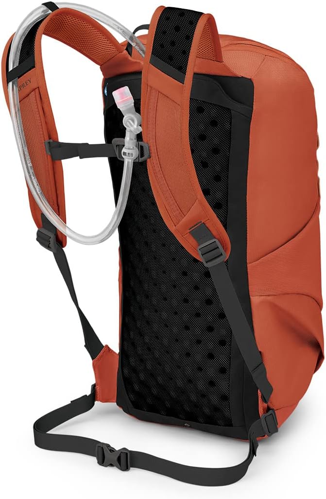 Osprey Skarab Mens Hiking Backpack with Hydraulics ReservoirFirestarter Orange