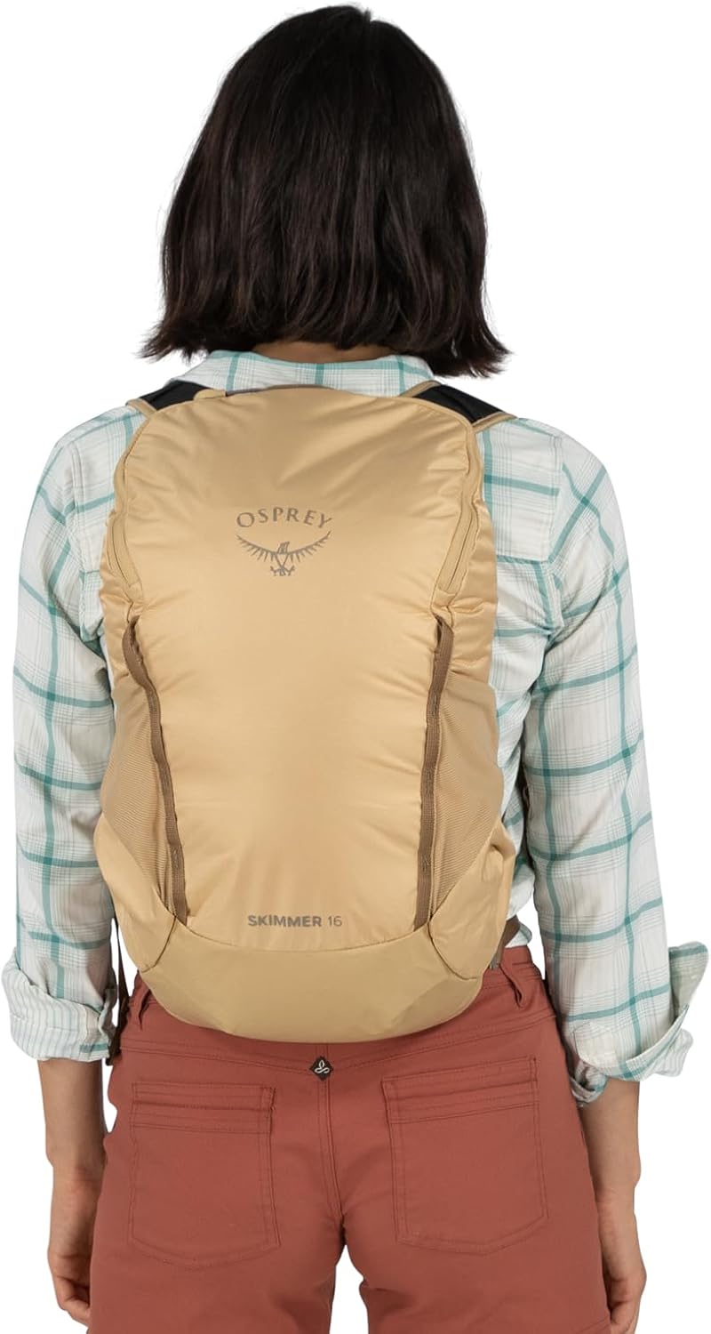 Osprey Skimmer 16L Womens Hiking Backpack with Hydraulics Reservoir Coyote Brown