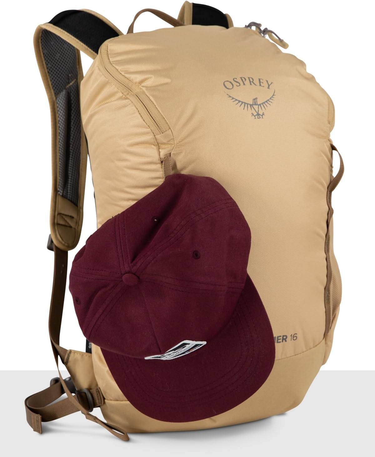 Osprey Skimmer 16L Womens Hiking Backpack with Hydraulics Reservoir Coyote Brown
