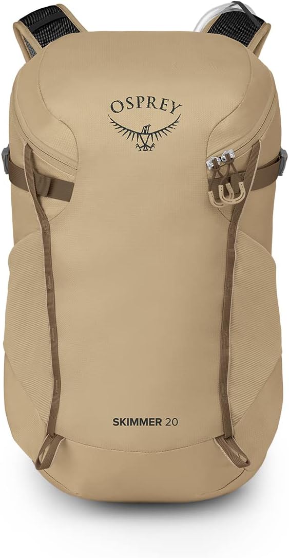 Osprey Skimmer 20L Womens Hiking Backpack with Hydraulics Reservoir Coyote Brown