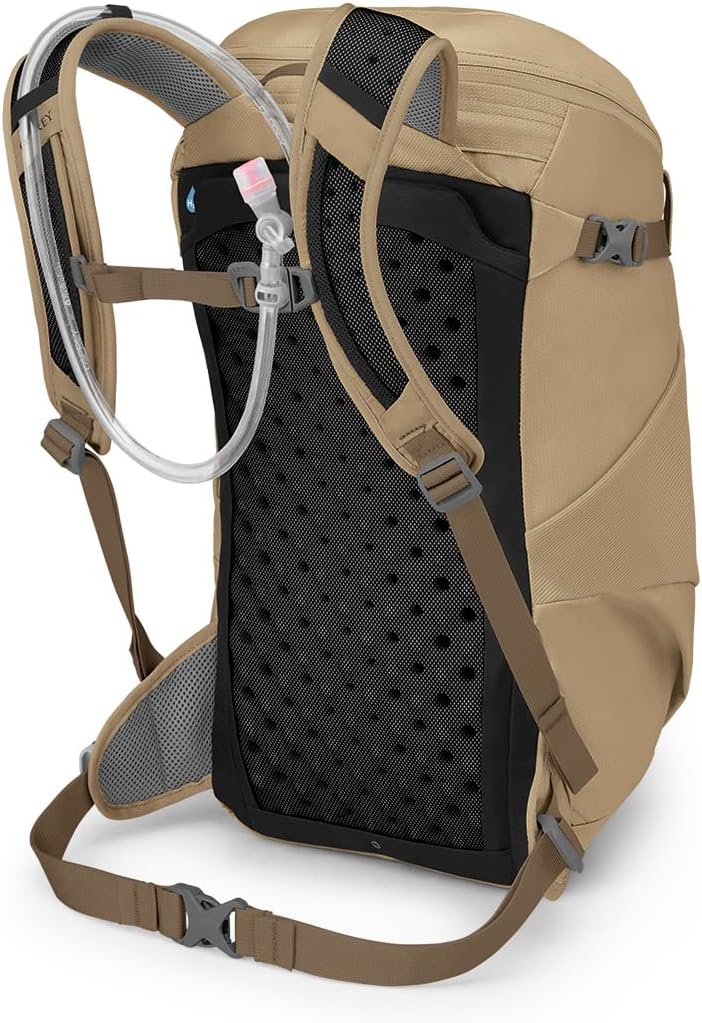 Osprey Skimmer 20L Womens Hiking Backpack with Hydraulics Reservoir Coyote Brown