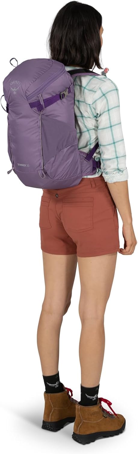 Osprey Skimmer 20L Womens Hiking Backpack with Hydraulics Reservoir Coyote Brown