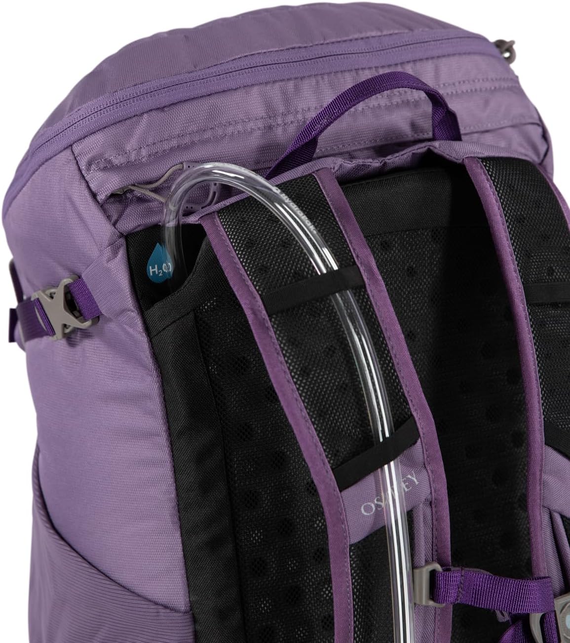 Osprey Skimmer 20L Womens Hiking Backpack with Hydraulics Reservoir Purpurite Purple