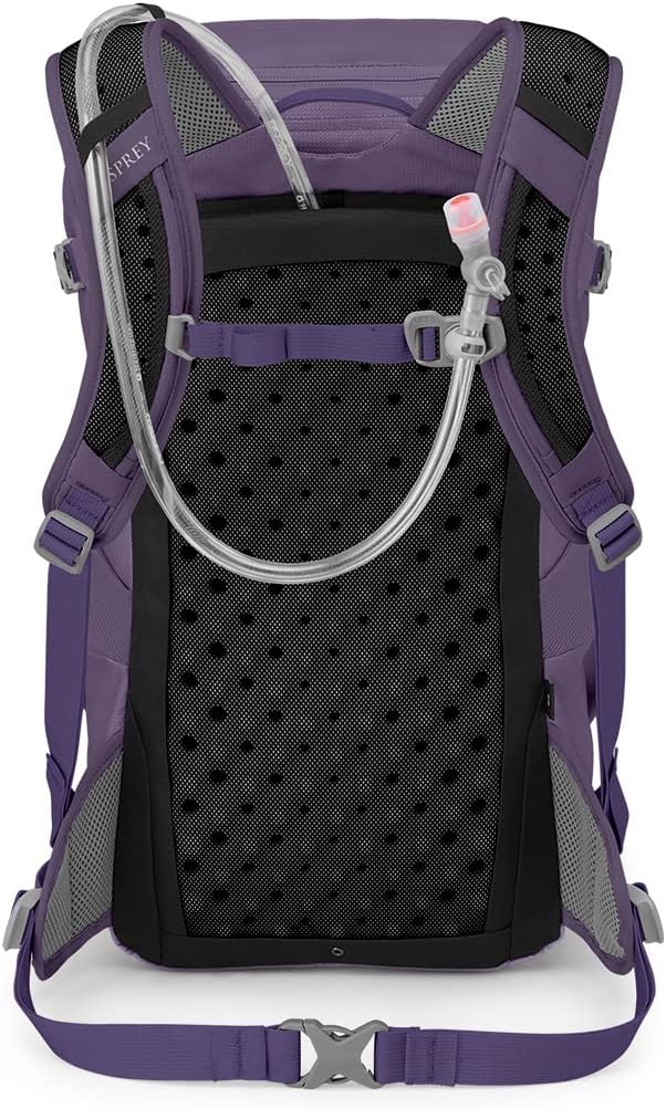 Osprey Skimmer 20L Womens Hiking Backpack with Hydraulics Reservoir Purpurite Purple