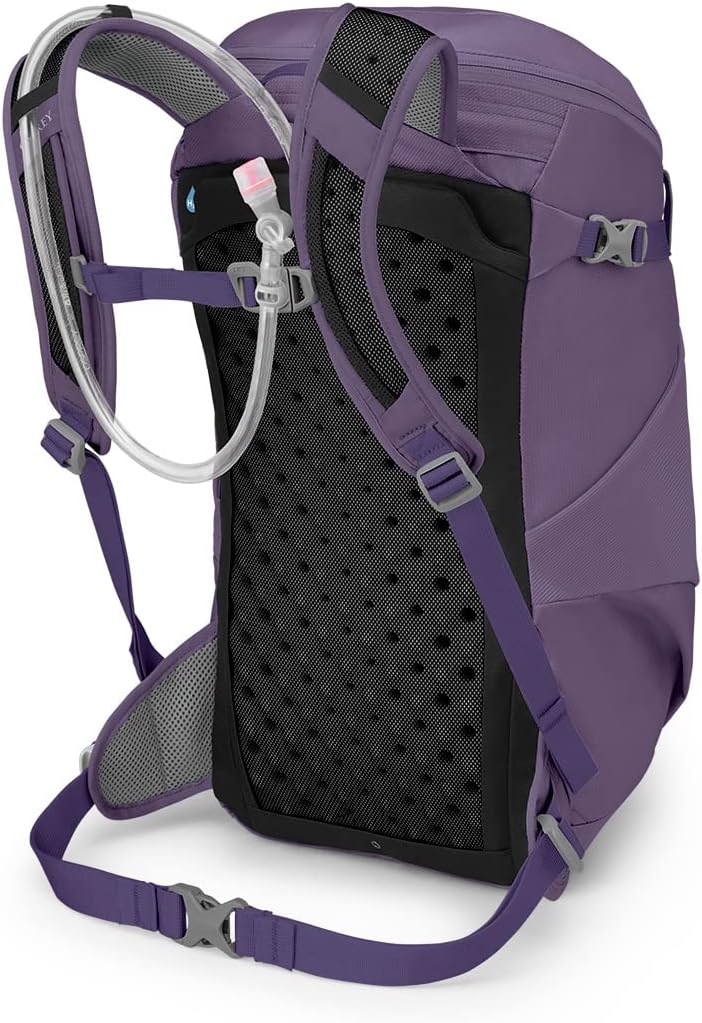Osprey Skimmer 20L Womens Hiking Backpack with Hydraulics Reservoir Purpurite Purple