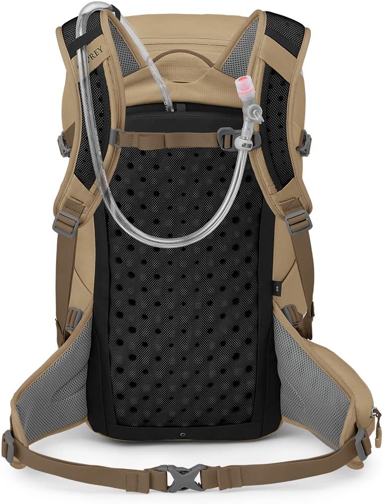 Osprey Skimmer 28L Womens Hiking Backpack with Hydraulics Reservoir Coyote Brown