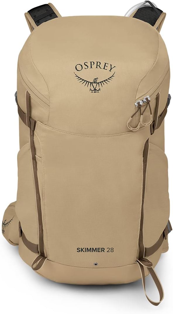 Osprey Skimmer 28L Womens Hiking Backpack with Hydraulics Reservoir Coyote Brown