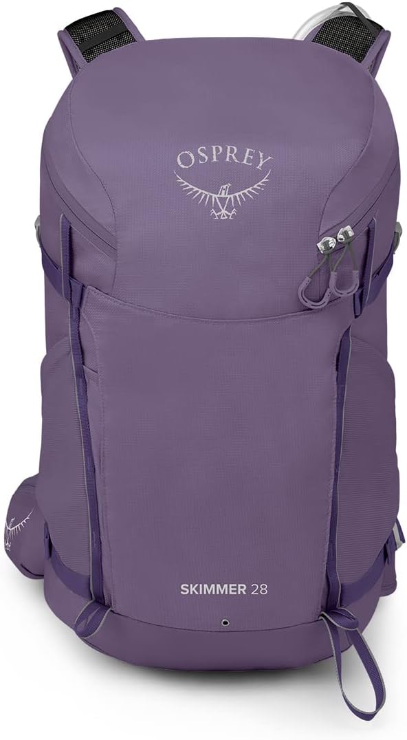 Osprey Skimmer 28L Womens Hiking Backpack with Hydraulics Reservoir Purpurite Purple