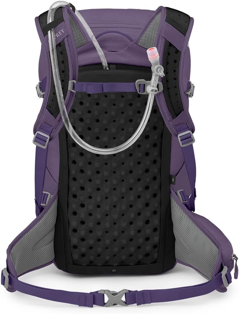 Osprey Skimmer 28L Womens Hiking Backpack with Hydraulics Reservoir Purpurite Purple