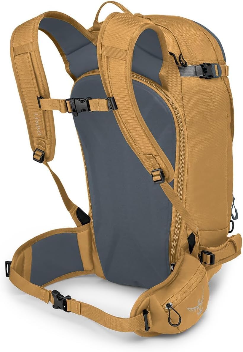 Osprey Soelden 42L Mens Ski and Snowboard Backpack BlackArtisan Yellow