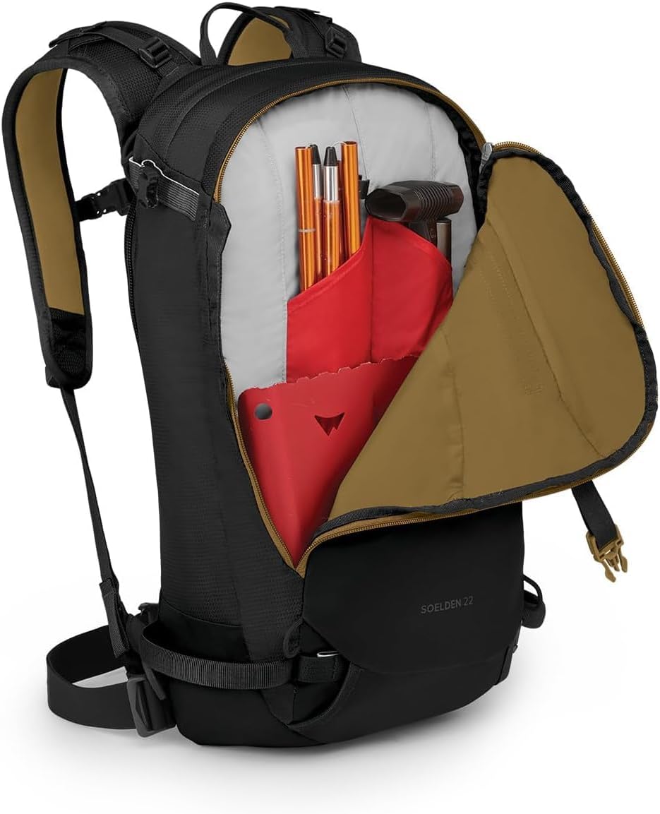 Osprey Soelden 42L Mens Ski and Snowboard Backpack BlackBlack