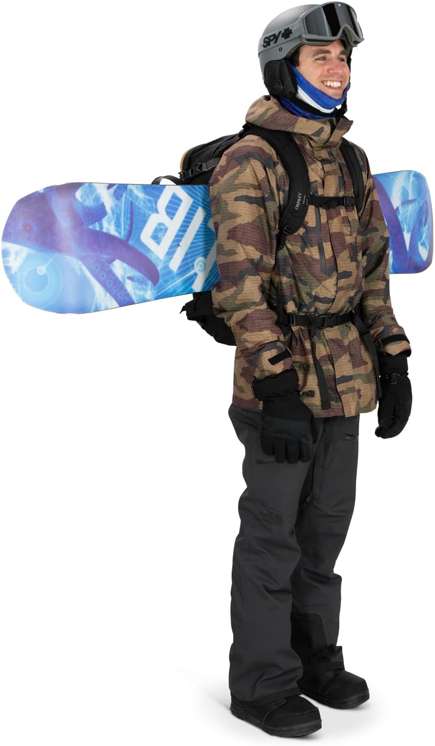Osprey Soelden 42L Mens Ski and Snowboard Backpack BlackBlack