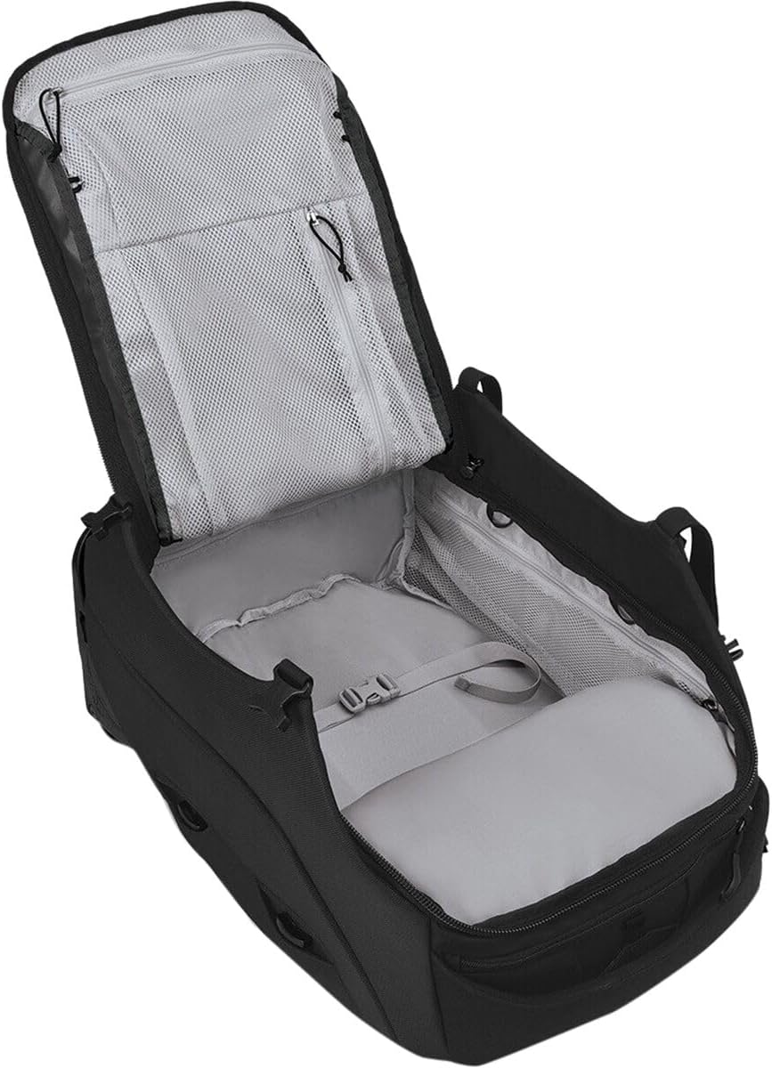 Osprey Sojourn 22quot45L Wheeled Travel Backpack with Harness Koseret GreenBlack