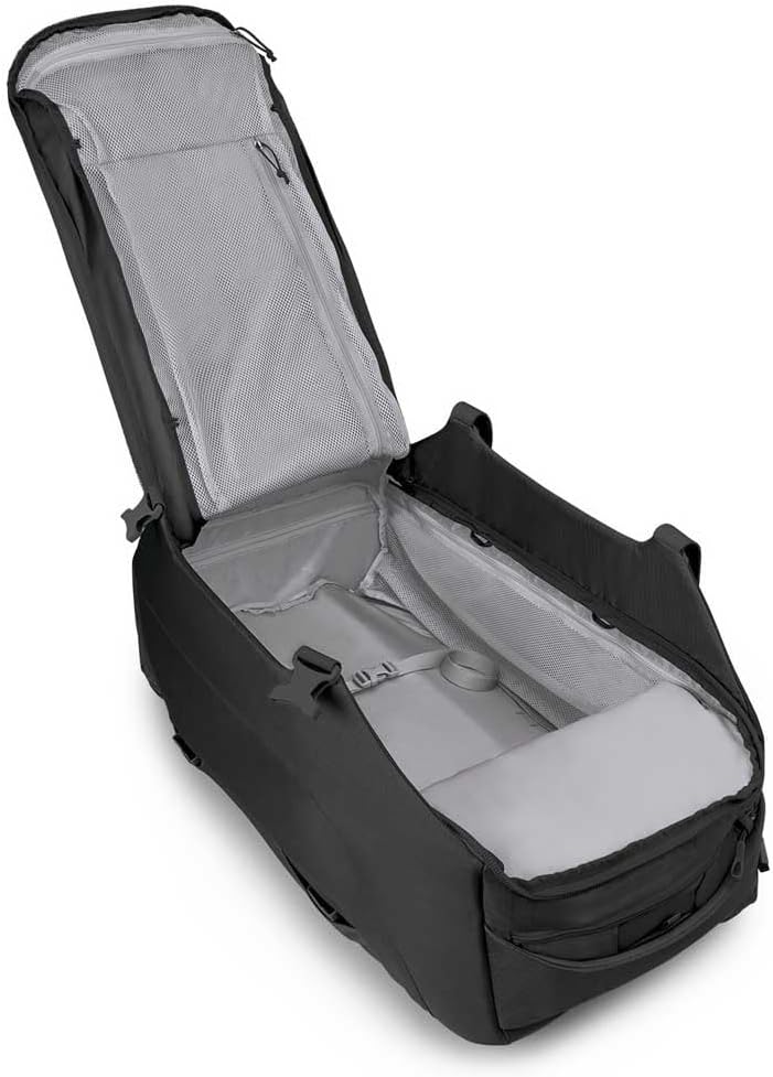 Osprey Sojourn 22quot45L Wheeled Travel Backpack with Harness Koseret GreenBlack