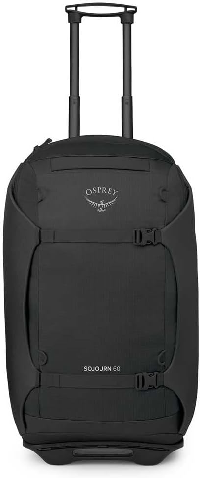 Osprey Sojourn 22quot45L Wheeled Travel Backpack with Harness Koseret GreenBlack