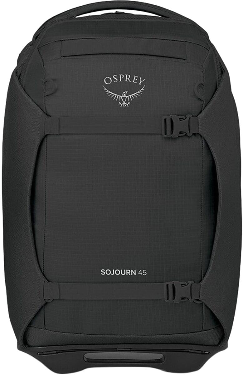 Osprey Sojourn 22quot45L Wheeled Travel Backpack with Harness Koseret GreenBlack