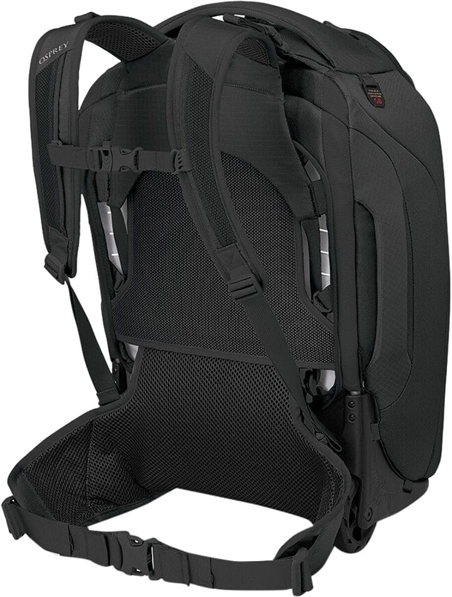 Osprey Sojourn 22quot45L Wheeled Travel Backpack with Harness Koseret GreenBlack