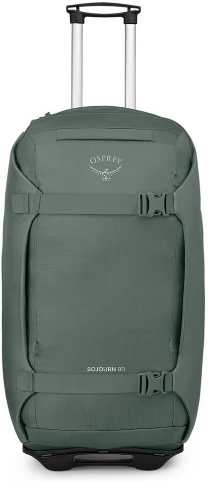 Osprey Sojourn 22quot45L Wheeled Travel Backpack with Harness Koseret GreenKoseret Green