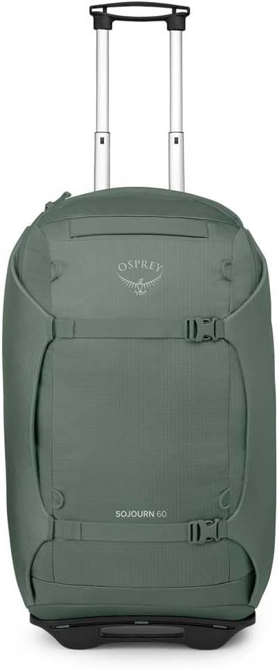 Osprey Sojourn 22quot45L Wheeled Travel Backpack with Harness Koseret GreenKoseret Green