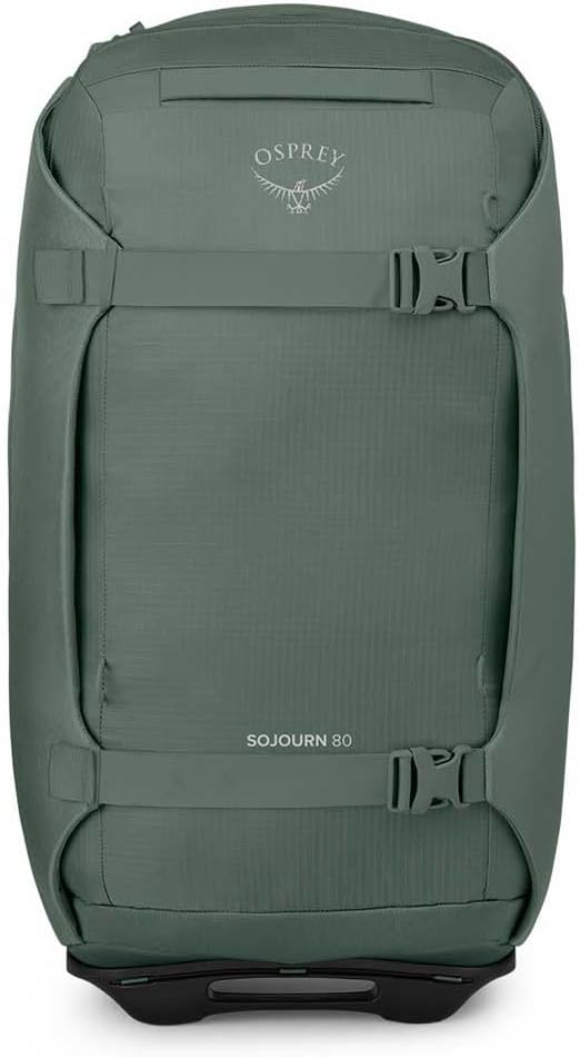 Osprey Sojourn 22quot45L Wheeled Travel Backpack with Harness Koseret GreenKoseret Green