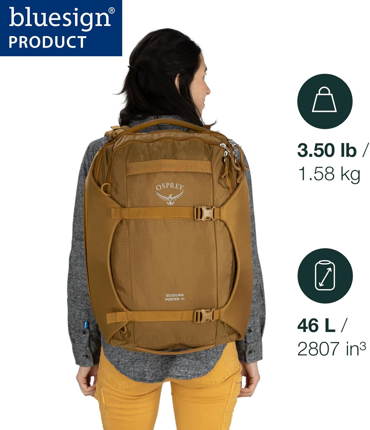 Osprey Sojourn Porter 30L Travel Backpack BlackBlack