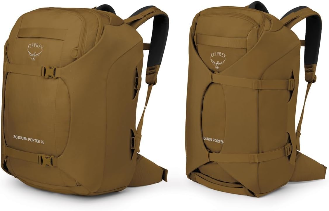Osprey Sojourn Porter 30L Travel Backpack BlackBrindle Brown