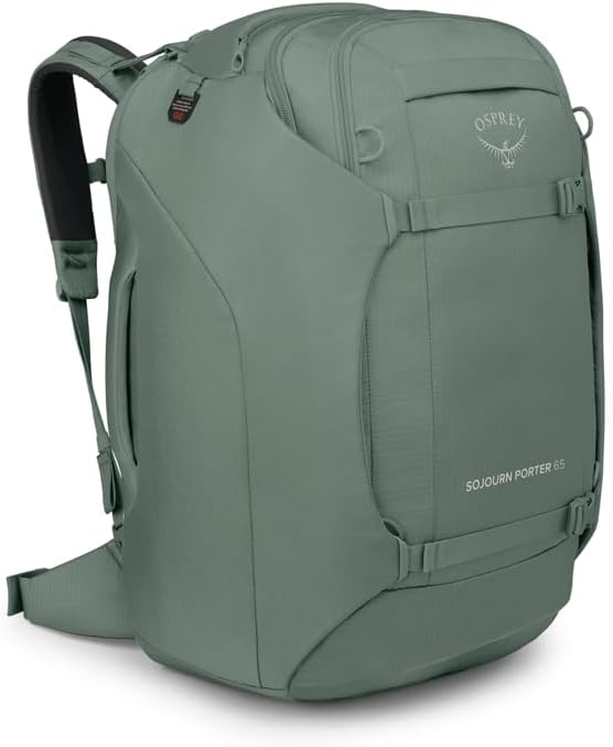 Osprey Sojourn Porter 30L Travel Backpack BlackKoseret Green