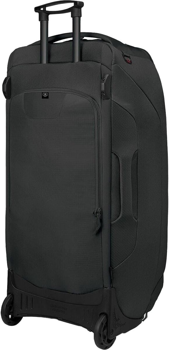 Osprey Sojourn Shuttle 30quot100L Wheeled Duffel Luggage Koseret GreenBlack