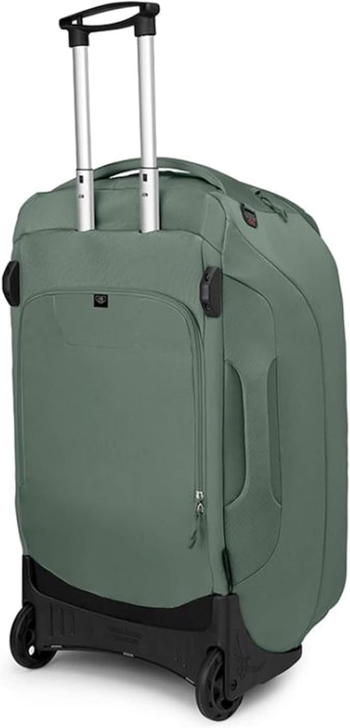 Osprey Sojourn Shuttle 30quot100L Wheeled Duffel Luggage Koseret GreenKoseret Green