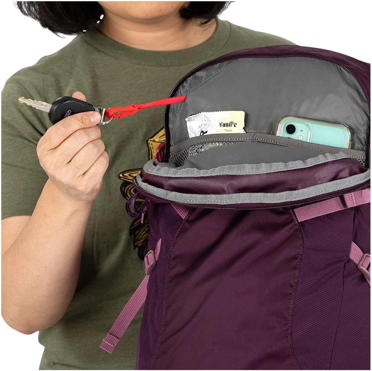 Osprey Sportlite 25 Hiking BackpackAubergine Purple