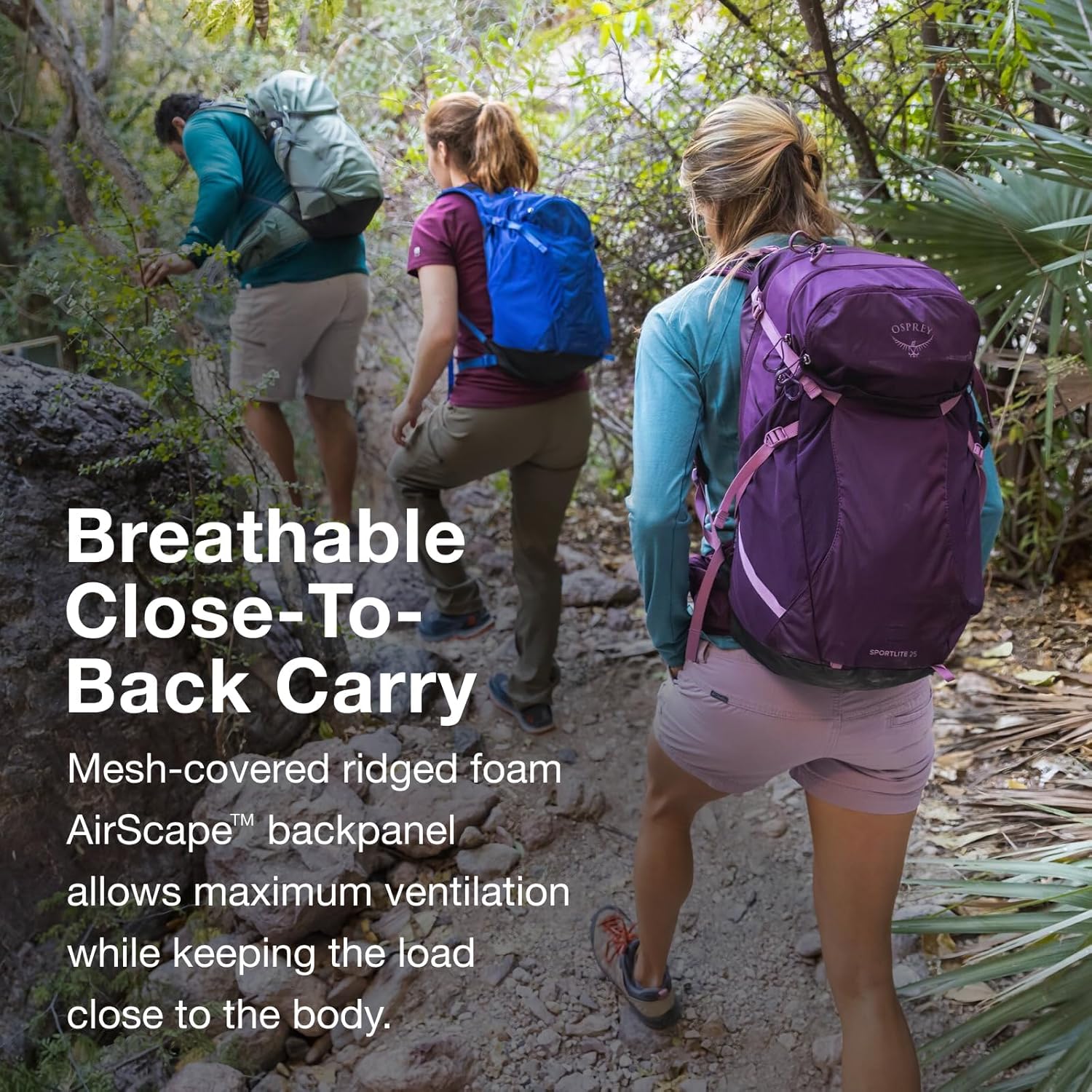 Osprey Sportlite 25 Hiking BackpackDark Charcoal Grey