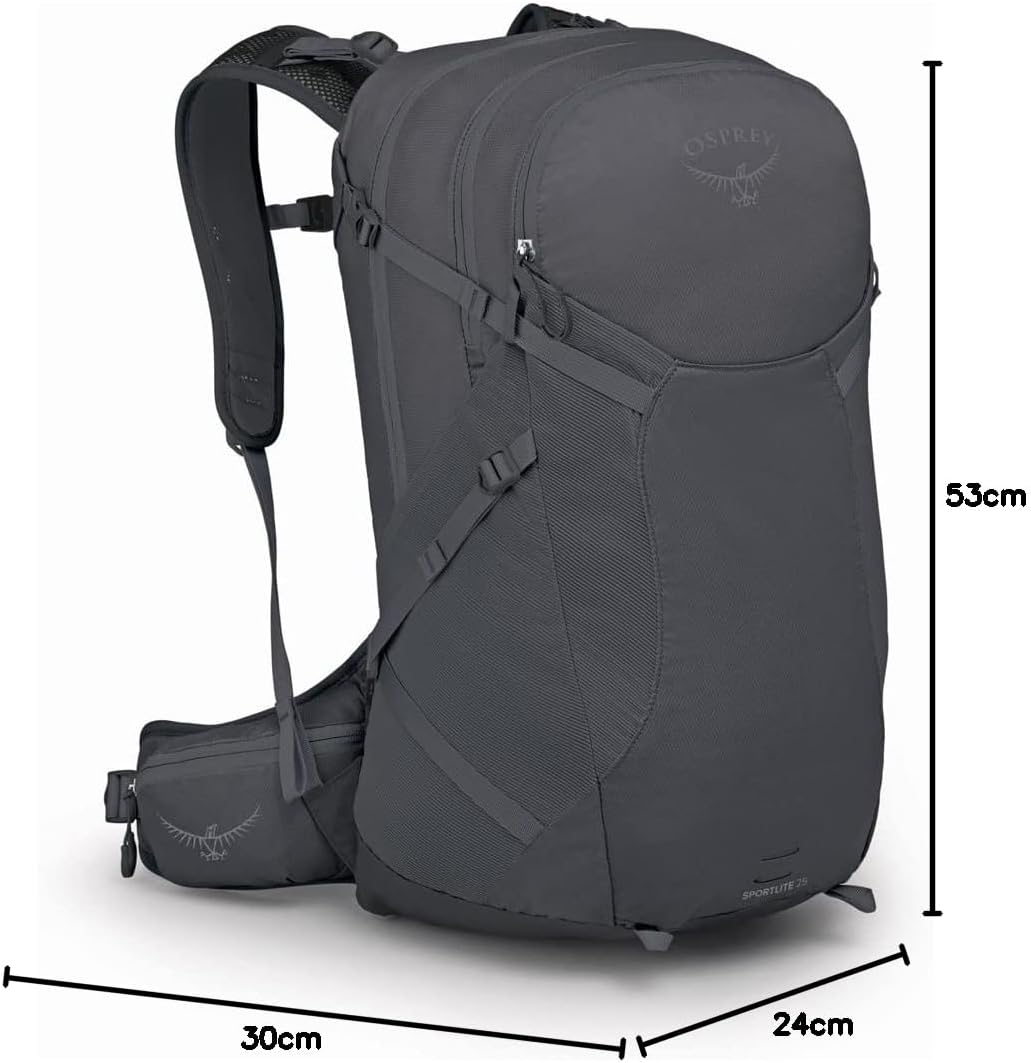 Osprey Sportlite 25 Hiking BackpackDark Charcoal Grey