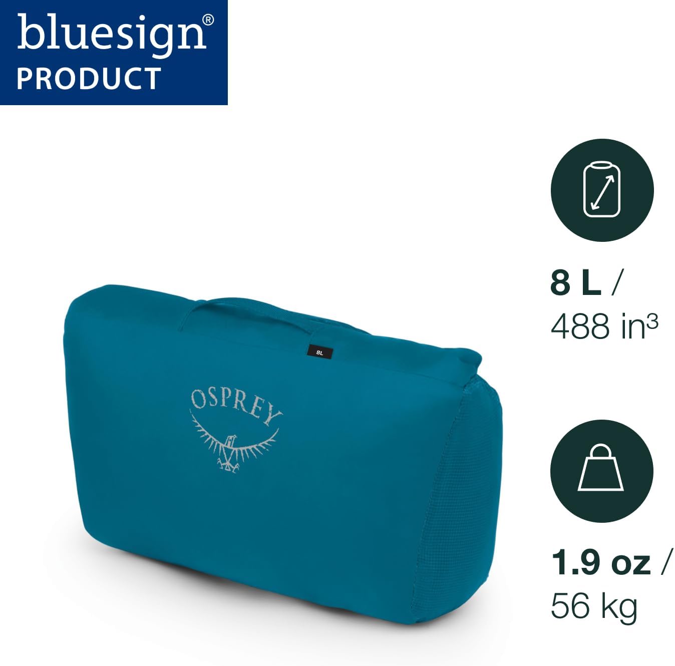 Osprey StraightJacket 8L Compression SackBlack