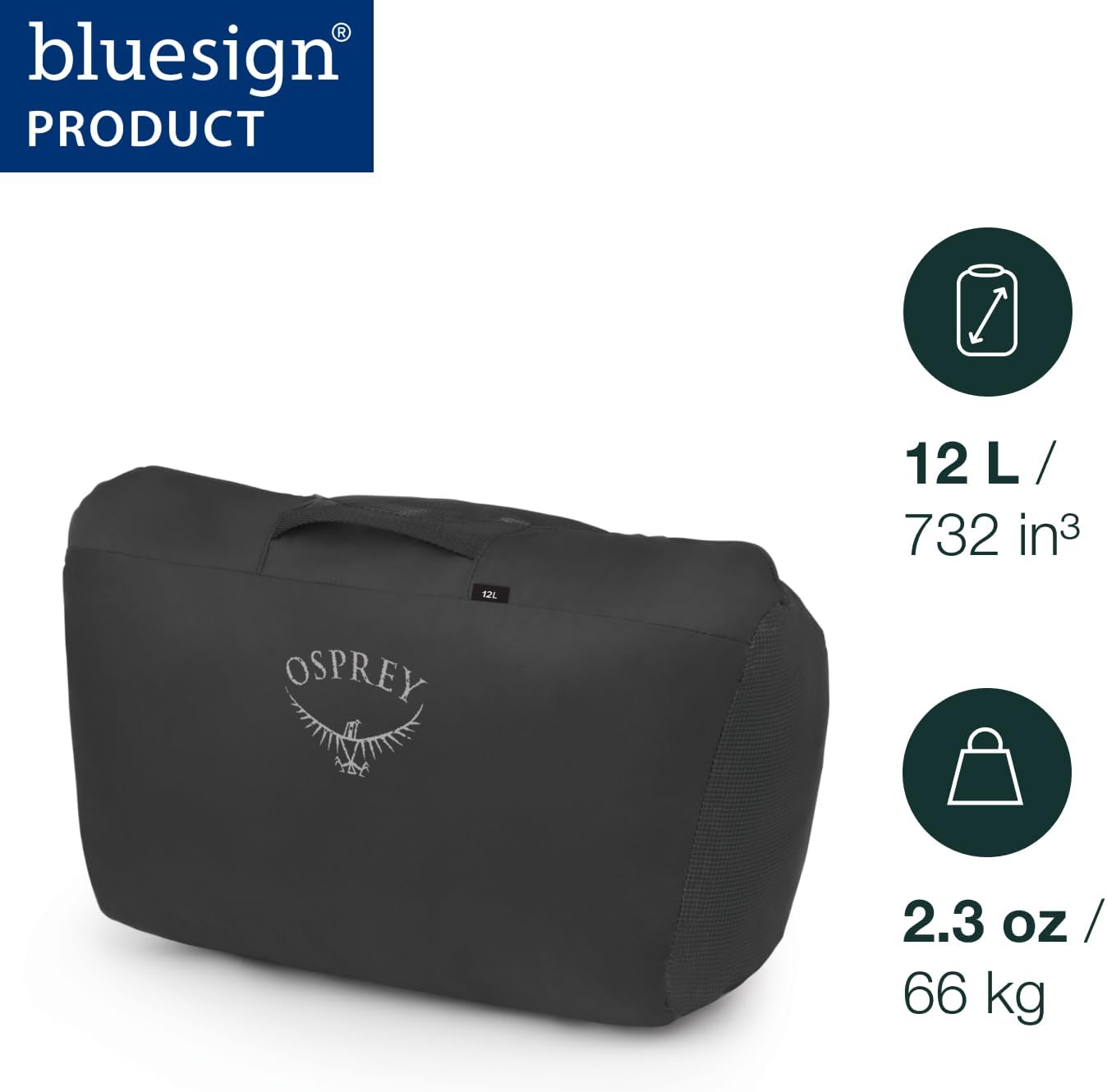 Osprey StraightJacket 8L Compression SackBlack
