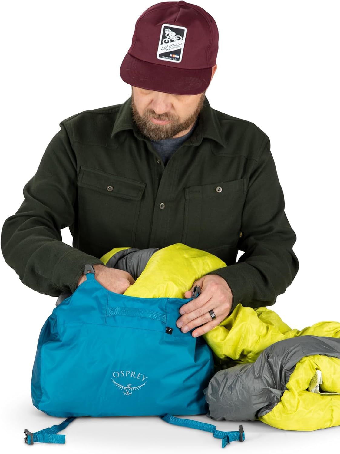 Osprey StraightJacket 8L Compression SackWaterfront Blue