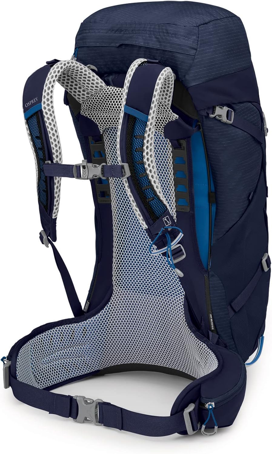 Osprey Stratos 44L Mens Hiking Backpack Cetacean BlueCetacean Blue