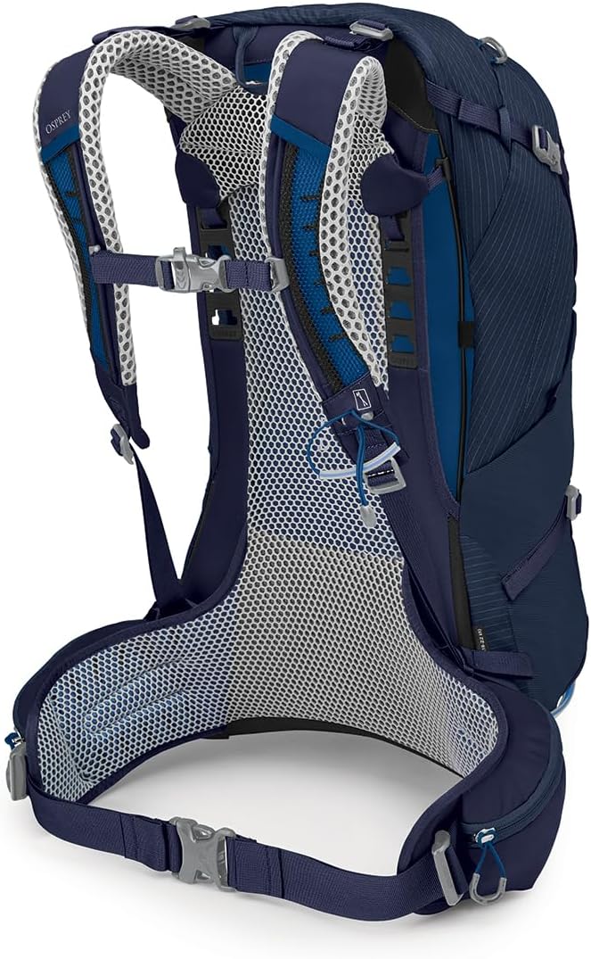 Osprey Stratos 44L Mens Hiking Backpack Cetacean BlueCetacean Blue
