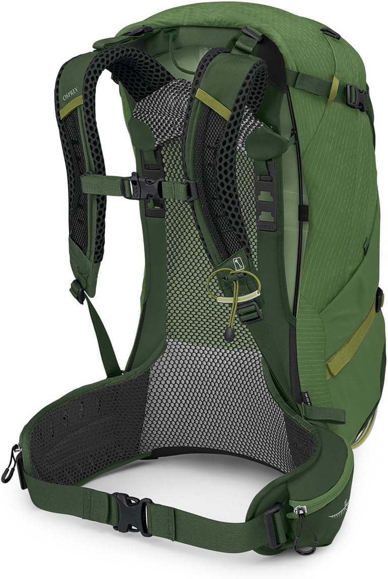 Osprey Stratos 44L Mens Hiking Backpack Cetacean BlueSeaweedMatcha Green