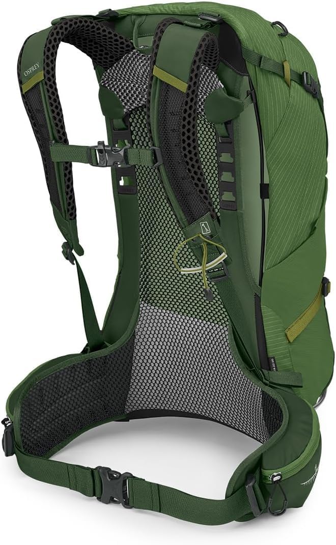 Osprey Stratos 44L Mens Hiking Backpack Cetacean BlueSeaweedMatcha Green