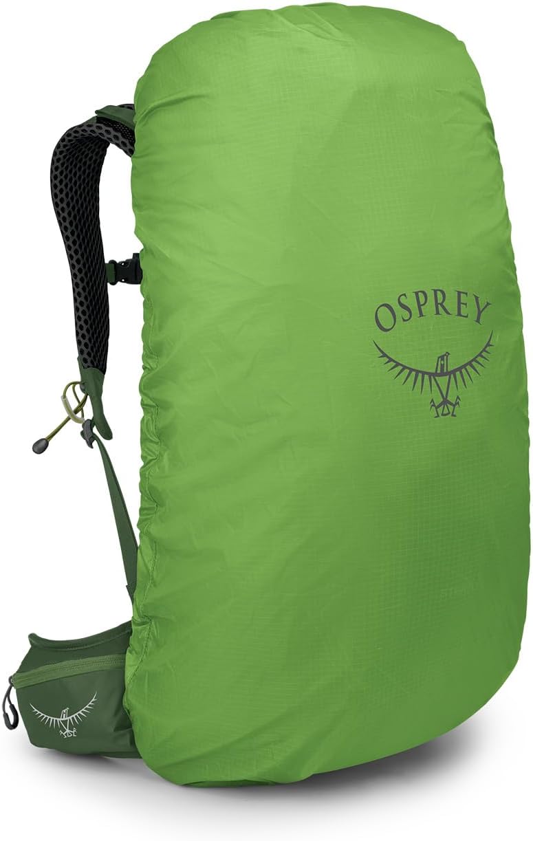 Osprey Stratos 44L Mens Hiking Backpack Cetacean BlueSeaweedMatcha Green