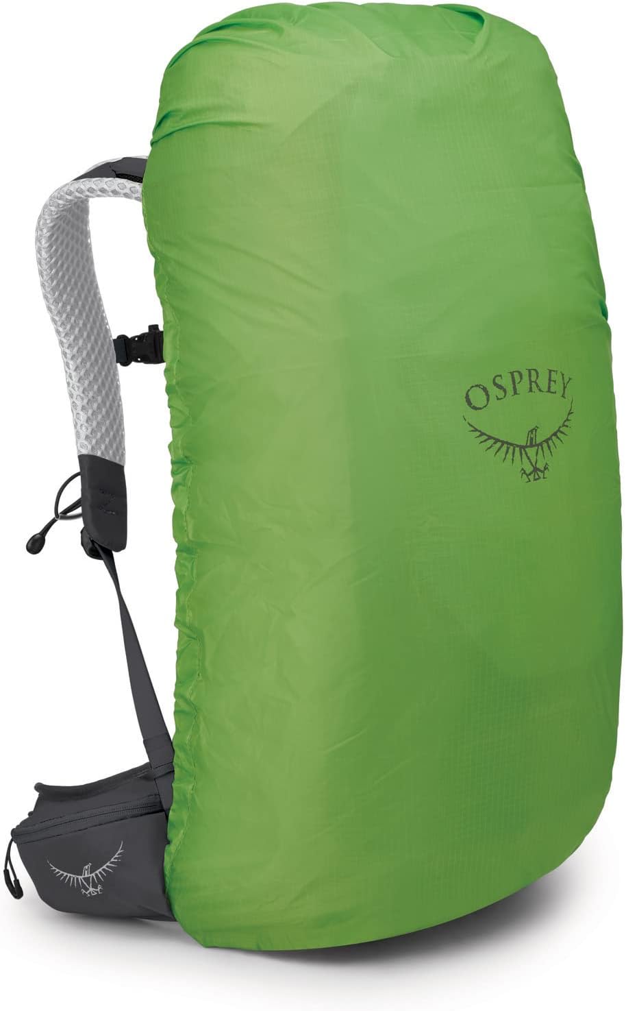 Osprey Stratos 44L Mens Hiking Backpack Cetacean BlueTunnel Vision Grey