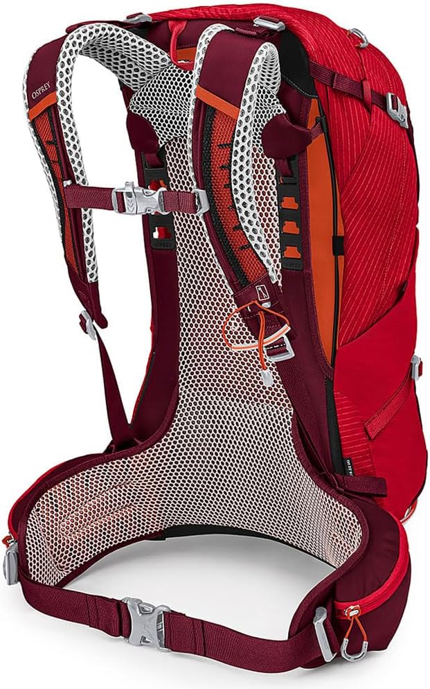 Osprey Stratos 44L Mens Hiking Backpack Cetacean BlueTunnel Vision Grey