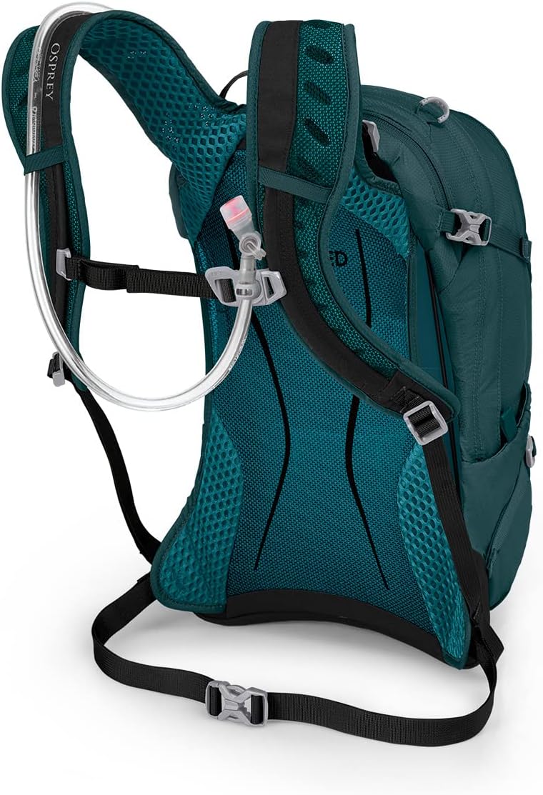 Osprey Sylva 12L Womens Biking Backpack with Hydraulics Reservoir Baikal Green